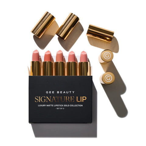 Gee Beauty kits - Gold Signature Lip Collection - Set of 5