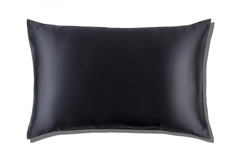 Slip - Queen Silk Pillowcase- Black